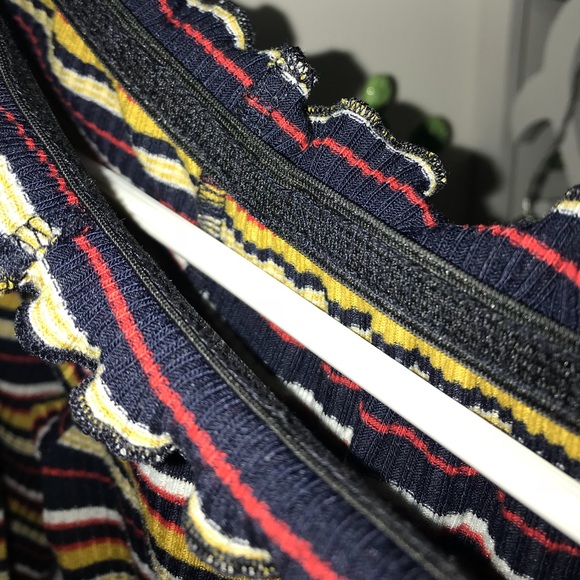 Striped Lettuce Crop Tee - Picture 6 of 7